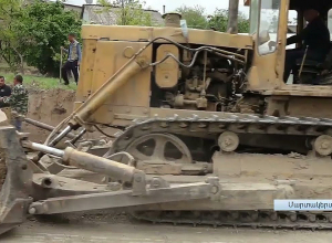 Մարտակերտ-Ճանկաթաղ ճանապարհի շինարարությունը շարունակվում է