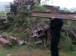 Опасная кража с железной дороги: полицейские Иджевана раскрыли преступление