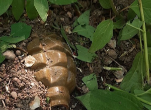 В военном пантеоне «Ераблур» обнаружена граната