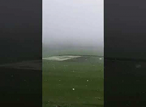 Майский снег в селе Цилкар Арагацотнской области