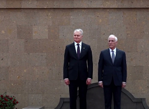 Հանրապետության նախագահի նստավայրում տեղի են ունեցել հայ լիտվական բարձր մակարդակի հանդիպումներ