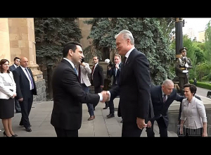 Ալեն Սիմոնյանն ընդունել է Լիտվայի Հանրապետության նախագահի գլխավորած պատվիրակությանը