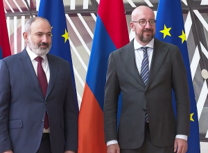 Վարչապետ Փաշինյանն առանձնազրույց է ունեցել Եվրոպական խորհրդի նախագահ Շառլ Միշելի հետ