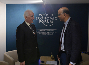 Նախագահ Վահագն Խաչատուրյանը հանդիպել է Սինգապուրի ավագ նախարար Թարման Շանմուգարաթնամի հետ