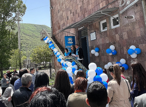 Հանդիսավորապես բացվեց ՄԱԿ-ի Փախստականների գործակալության   Գորիսի գրասենյակը