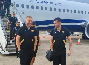 Հայաստանի ազգային հավաքականը ժամանել է Գլազգո