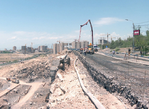 Ծիծեռնակաբերդի խճուղու վերականգնումը մտել է վերջնական փուլ