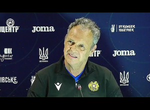 Խոակին Կապառոսի ասուլիսը Ուկրաինայի հետ խաղից առաջ