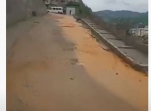 Կապանի կենտրոն. ջրհեղեղ առանց անձրևի