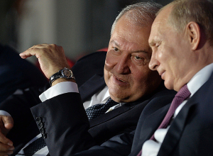 ՀՀ նախկին նախագահ Արմեն Սարգսյանը շնորհավորական ուղերձ է հղել ՌԴ նախագահ Վլադիմիր Պուտինին