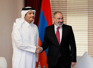 Վարչապետն իր կեցավայրում ընդունել է Կատարի արտաքին գործերի նախարարին