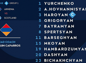 Ուղիղ. Ազգերի լիգա, Հայաստան – Շոտլանդիա. պատասխան հանդիպում