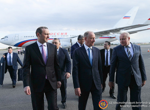 Հայաստան են ժամանել Ռուսաստանի, Ղրղզստանի և Տաջիկստանի Անվտանգության խորհուրդների քարտուղարները