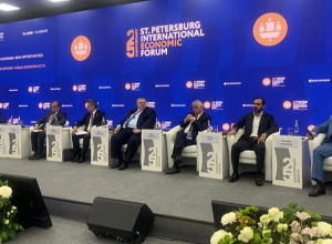 Փոխվարչապետ Մհեր Գրիգորյանը մասնակցել է Պետերբուրգյան միջազգային տնտեսական համաժողովին