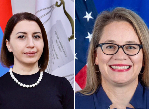 Кристине Григорян встретилась с заместителем помощника госсекретаря США Эрикой Олсон