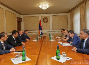 Արցախի նախագահն ընդունել է Կապանի քաղաքապետ Գևորգ Փարսյանի գլխավորած պատվիրակությանը