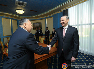 Արմեն Գրիգորյանը հանդիպել է Ղրղզական Հանրապետության Անվտանգության խորհրդի քարտուղար Մարատ Իմանկուլովի հետ