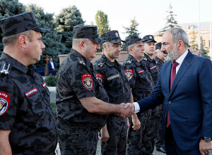 Поздравительное послание Никола Пашиняна по случаю 30-летия образования Войск полиции