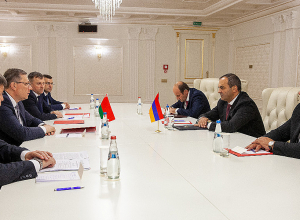 В Минске состоялась встреча генеральных прокуроров Армении и Беларуси