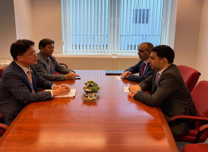 Председатель КГД в Брюсселе встретился с главой Таможенной службы Кореи