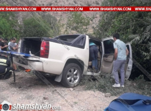 Վայոց Ձորում մեղուն խայթել է 37-ամյա վարորդին, ով «Chevrolet Pickup»-ով դուրս է եկել ճանապարհի երթևեկելի գոտուց և մոտ 3 մետր առաջ ընթանալով՝ բախվել ծառին