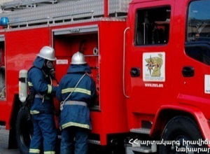 Հրդեհ է բռնկվել Կապան քաղաքի շենքերից մեկի նկուղային հարկում