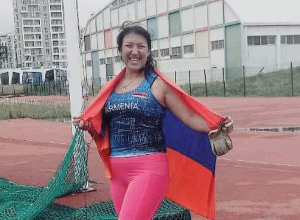 Ժաննա Շահնազարյանը սահմանել է աթլետիկայի Հայաստանի նոր ռեկորդ