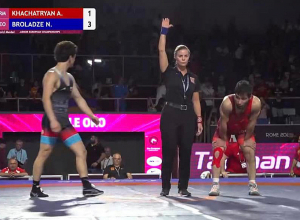 Աշոտ Խաչատրյանը` ըմբշամարտի Եվրոպայի փոխչեմպիոն