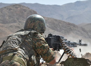 Противник открыл огонь по армянским позициям