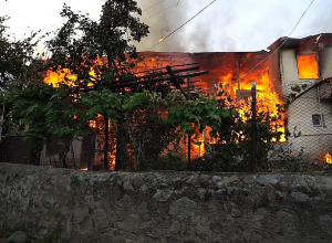 Խոշոր հրդեհ Արցախում.ամբողջությամբ այրվել է 4 տուն