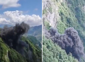 Գուդաուրիում փրկարար ուղղաթիռը բախվել է ժայռին և պայթել