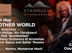 Queen's-ի լավագույն կիթառահար Բրայան Մեյը գալիս է Հայաստան