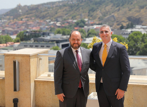 Արայիկ Հարությունյանը հանդիպումներ է ունեցել Իրակլի Ղարիբաշվիլիի և Ռևազ Ջավելիձեի հետ