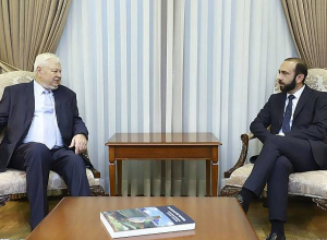 Արարատ Միրզոյանն ընդունել է ԵԱՀԿ գործող նախագահի անձնական ներկայացուցիչ Անջեյ Կասպրչիկին