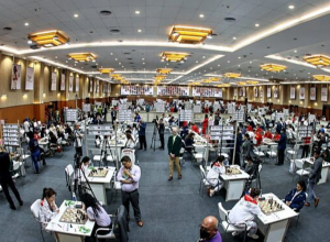 Հայաստանի շախմատի տղամարդկանց թիմը ոչ-ոքի խաղաց ԱՄՆ թիմի հետ. Օլիմպիադա