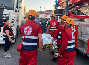 Կարմիր խաչի թիմերը ողջ գիշեր աշխատել են