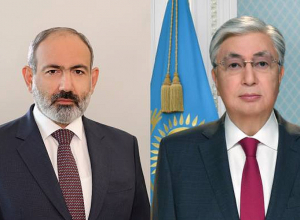 Ղազախստանի նախագահ Կասիմ-Ժոմարտ Տոկաևը  ցավակցել է Նիկոլ Փաշինյանին