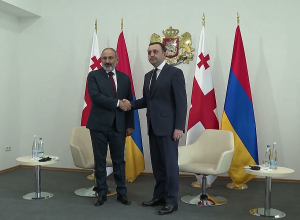 Տեղի է ունեցել Նիկոլ Փաշինյանի եւ Իրակլի Ղարիբաշվիլիի առանձնազրույցը