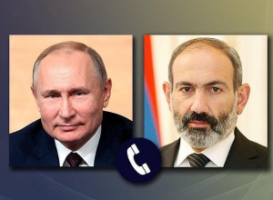 Պուտինը Փաշինյանի հետ հեռախոսազրույց կանցկացնի