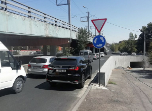 «Լամբադա» տրանսպորտային հանգույցի ստորին հատվածի երթևեկությունը դարձել է շրջանաձև