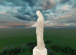 Չնայած բուռն քննադատություներին, ներկայացվել է Քրիստոսի արձանի նախագծի վերջնական անիմացիոն տարբերակը