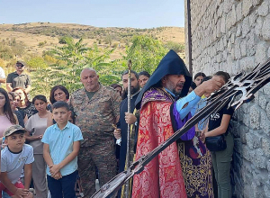 Եկեղեցու խաչի օծման արարողություն Շոշ համայնքում