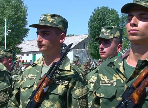 ՀՀ ԱԱԾ սահմանապահ զորքերի նորակոչիկ զինծառայողները երդվեցին