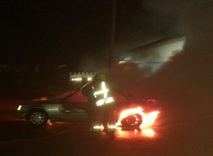 Փարաքարում այրվել է ավտոմեքենա