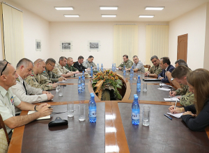 Օտարերկրյա դեսպանությունների ռազմական կցորդներին ներկայացվել է սահմանային իրադրությունը