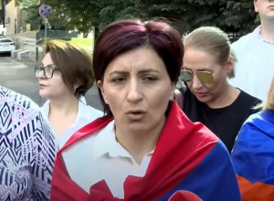 Ադրբեջանի ագրեսիայի դեմ սանկցիաների կիրառման պահանջով ակցիա ՄԱԿ-ի գրասենյակի դիմաց. ՈՒՂԻՂ