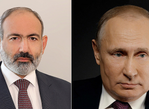 Վարչապետ Փաշինյանը հեռախոսազրույց է ունեցել ՌԴ նախագահ Վլադիմիր Պուտինի հետ
