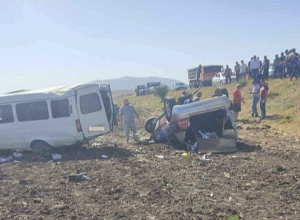 Արթիկ-Երևան երթուղին սպասարկող ԳԱԶել-ը շուռ է եկել․ կան տուժածներ