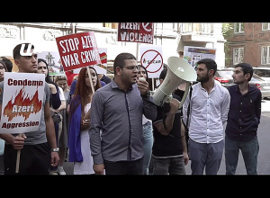 Ակցիա՝ ՀՀ–ում Շվեյցարիայի դեսպանատան դիմաց