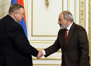 Նիկոլ Փաշինյանն ընդունել է  ՌԴ փոխվարչապետ Ալեքսեյ Օվերչուկին